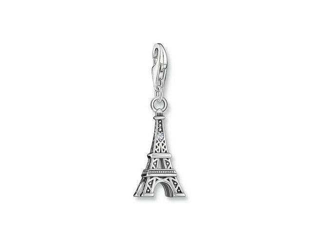 Thomas Sabo 2074-643-21 Charm-Anhänger - Eiffelturm - Silber gesch. & Zirkonia