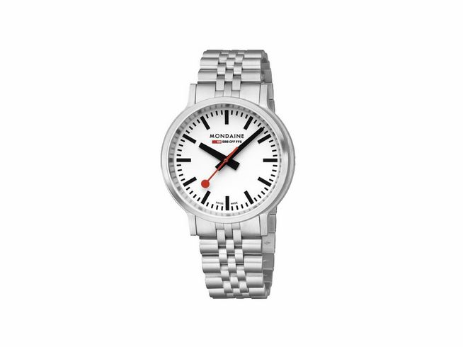 Mondaine Uhr MST.4101B.SJ.2SE stop2go - Edelstahl - 41 mm