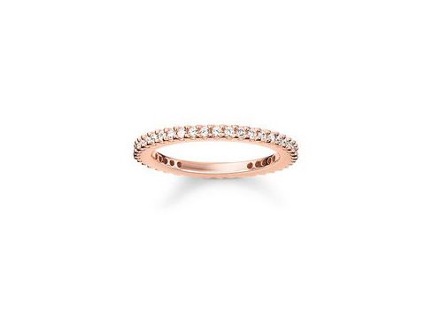 Thomas Sabo - Midi Ring - TR1980-416-14-44 Sterling Silber - verg. Roségold - Zirkonia - Gr. 44