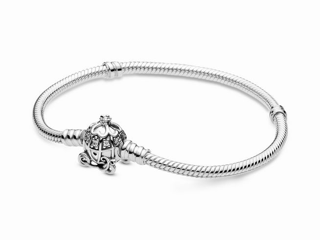 Pandora Disney - Armband - Pandora Momente Disney Cinderella Pumpkin Coach Armband - Silber - 599190C01-21 - 21 cm - Zirkonia