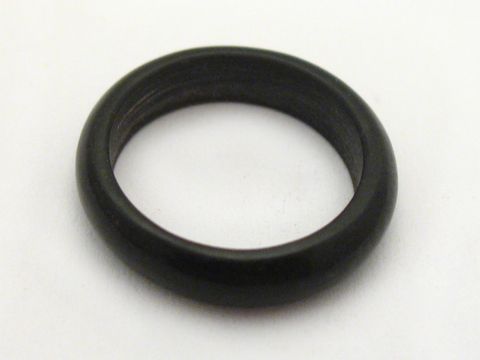 Onyx Ring - schwarz - Größe 57