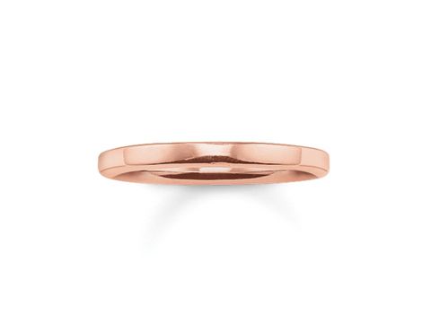 Thomas Sabo - Ring TR1979-415-12-58 Silber - verg. Roségold - Gr. 58