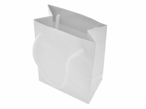 Tüte - Papier - weiß - 10 x 7 cm