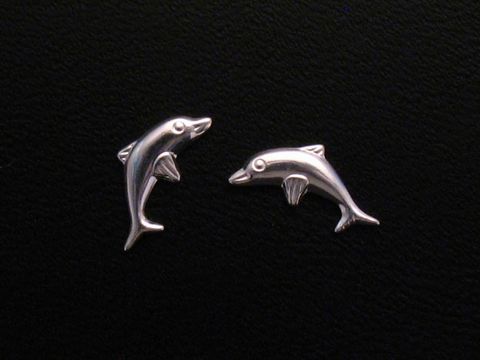 Ohrringe Delfin - Sterling Silber - süß
