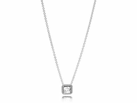 PANDORA 396241CZ-45 Zeitlose Eleganz Kette mit Anhänger Silber 45 cm