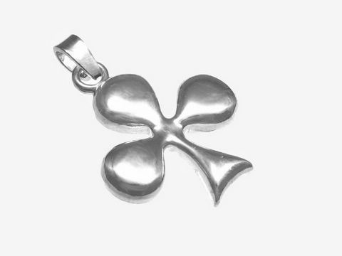 Kartenspiel - KREUZ - 925 Sterling Silber Anhänger