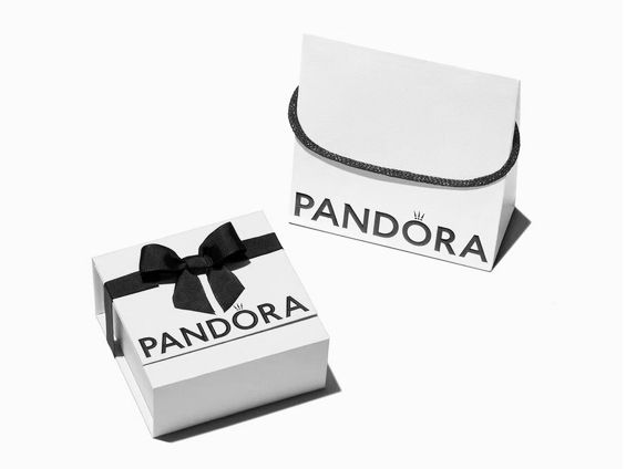 Pandora Premium Gift Box in WEIß - Geschenk-Umverpackung - 12 cm