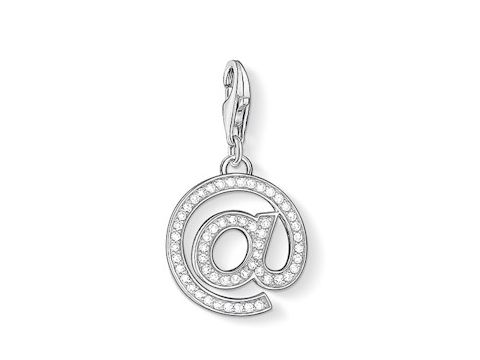 Thomas Sabo - @ - Charm 1253-051-14 Zirkonia - weiß