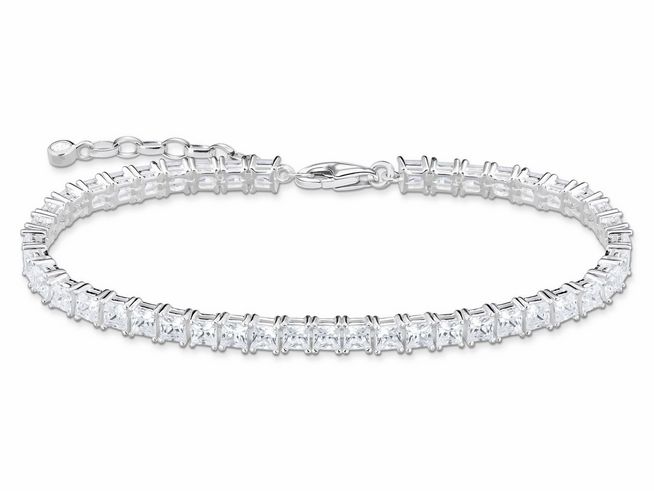 Thomas Sabo Armband A2029-051-14-L19V Sterling Silber + Zirkonia weiß - 19 cm