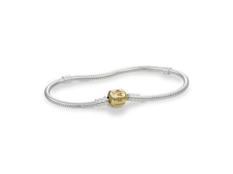 PANDORA Armband - Verschluss Gold 590702HG 18 cm - S - Moments