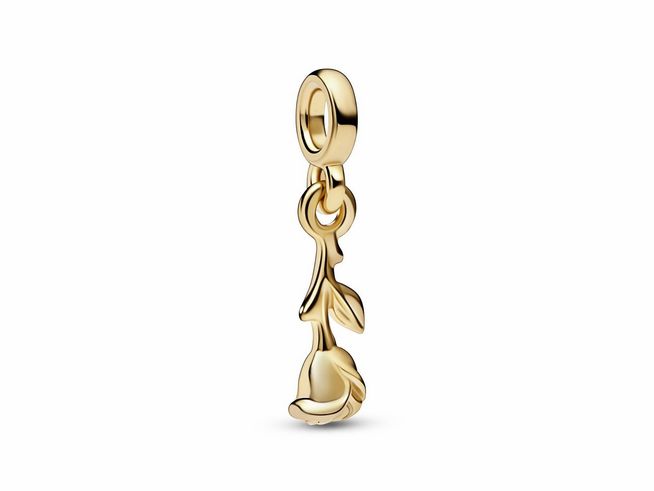 Pandora ME Charm Anhänger 762467C00 - Rose Blumen - Gelbgold Vergoldung