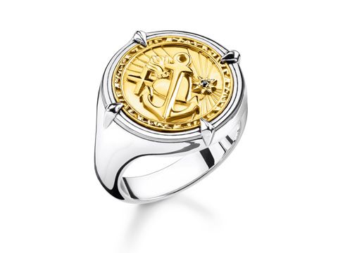 Thomas Sabo TR2246-849-39-52 - Ring - gelbgoldfarben - Gr. 52