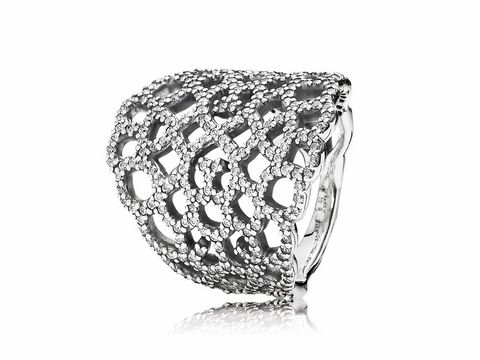 PANDORA 190907CZ-50 - Ring - Sterling Silber - Zirkonia - Gr. 50