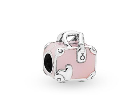 Pandora 798063EN124 - Koffer Silber charm mit Emaille - Koffer - Reiselust