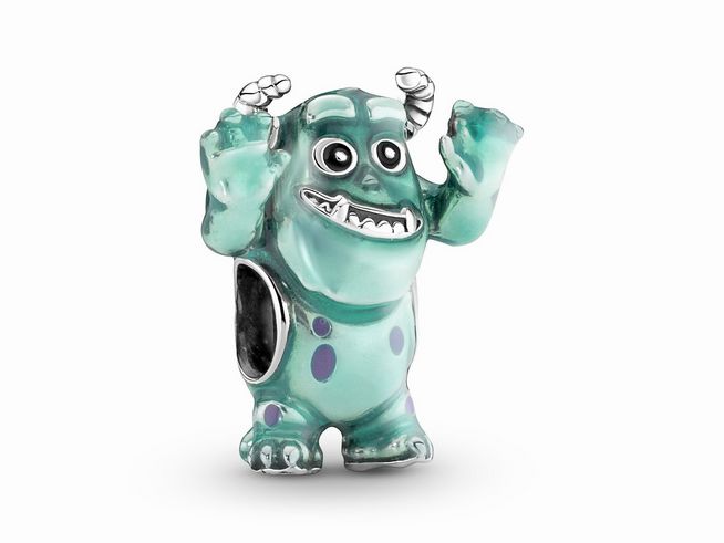 Pandora Disney 792031C01 - Disney Pixar Sulley Charm - Sterling Silber & Emaille Multicolor