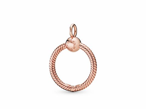 Pandora 388296 - Small - Kleiner Roségold Verg. Anhänger für Ketten für charms