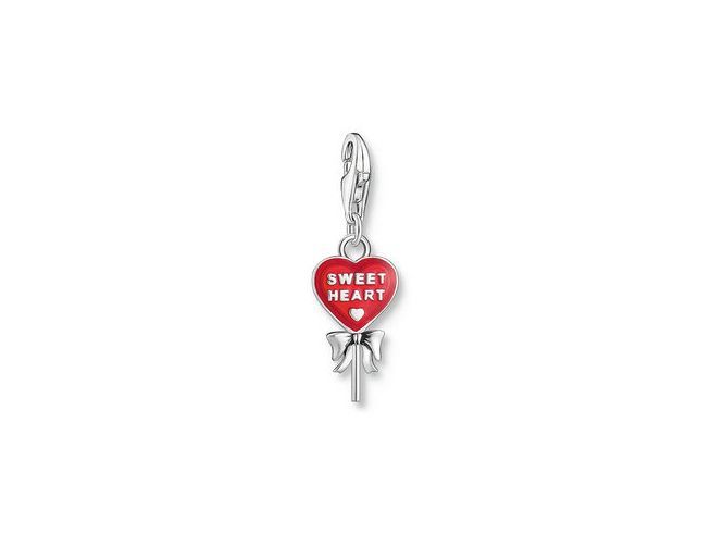 Thomas Sabo 2072-664-10 Charm-Anhänger - Lollipop - Silber gesch. & Kaltemail - Rot