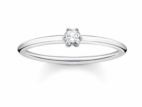 Thomas Sabo - TR2312-051-14-48 - Ring Gr. 48 - Silber - Zirkonia - Klar