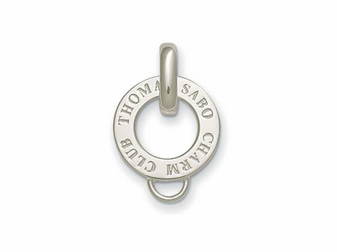 Thomas Sabo X0017-001-12 - Charms Träger carrier Anhänger - Silber poliert