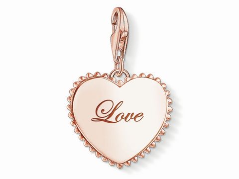 Thomas Sabo - 1502-415-40 - Charm-Anhänger Herz Love - Silber