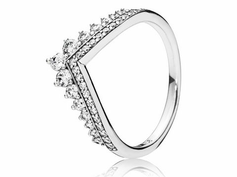 PANDORA - Tiara Silberring mit klaren Zirkonia - 197736CZ-52 - Gr. 52