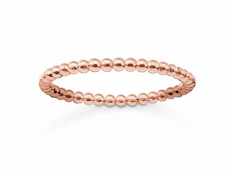 Thomas Sabo TR2122-415-12-58 - Ring - Gr. 58 - Silber vergoldet Roségold