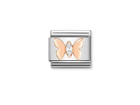 NOMINATION Classic - Roségold  430305 19 - Schmetterling