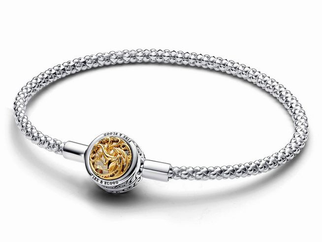 Pandora 562964C00-23 - Game of Thrones House - Armband - Sterling Silber & Gelbgold Vergoldung - 23 cm