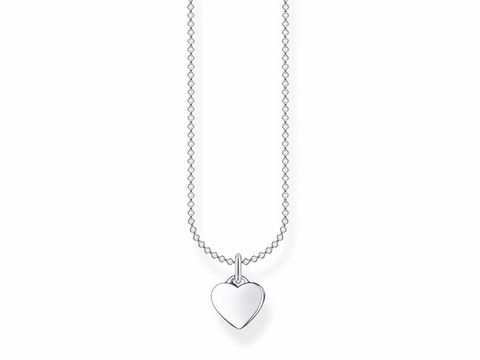 Thomas Sabo Charming Collection - KE2049-001-21-L45v - Herz - Kette mit Anhänger - 38-40-42-45 cm - Silber