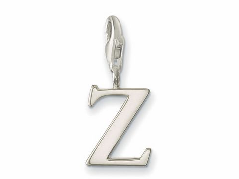 Thomas Sabo - Z - Buchstaben charms Anhänger - 0200-001-12 - Silber