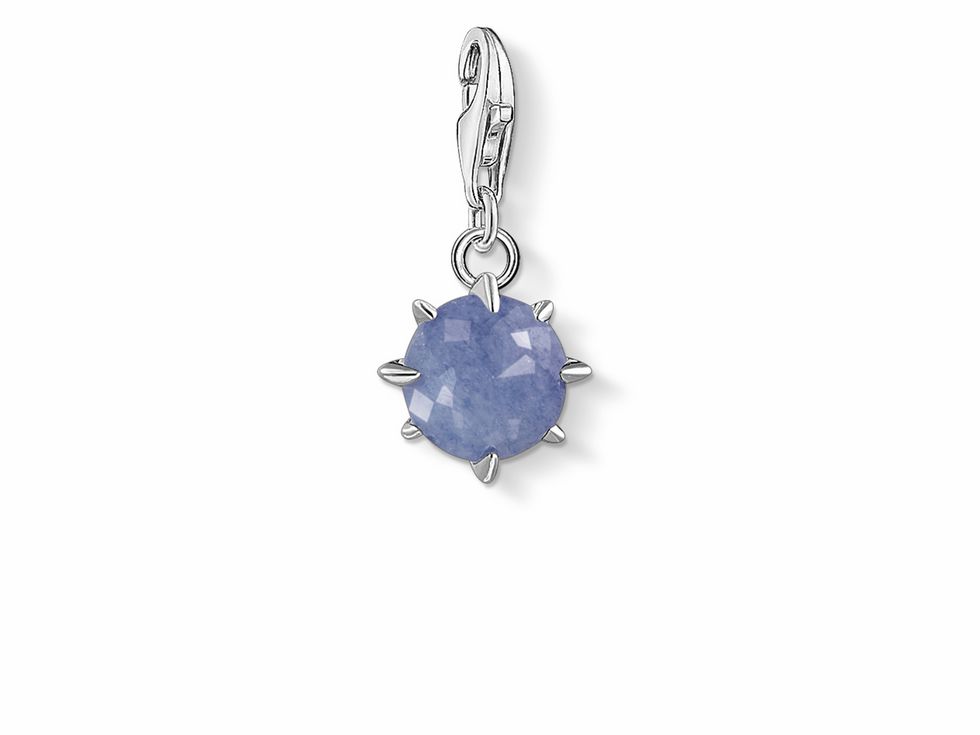 Thomas Sabo Charm-Anhänger 1782-624-1 - Geburtsstein - Monatsstein blau - Dezember