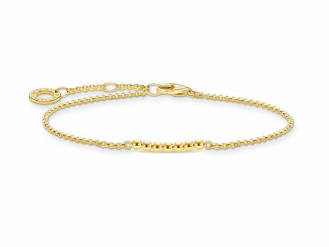 Thomas Sabo Charming Collection - A2001-413-39-L19v - Armband - 16-17,5-19 cm - Silber - Gelbgold - Gelb