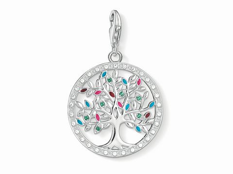 Thomas Sabo - 1667-473-7 - Charm-Anhänger - Lebensbaum - mehrfarbig