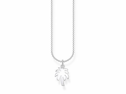 Thomas Sabo Charming Collection - KE2056-001-21-L45v - Palmen - Kette mit Anhänger - 38-40-42-45 cm - Silber