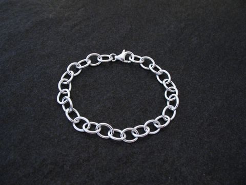 Charms Armband - Sterling Silber - Rundanker