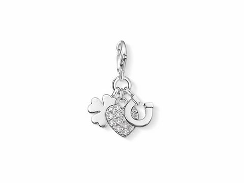 Thomas Sabo - Lucky Charm - charms Anhänger - 0870-051-14 - Silber + Zirkonia