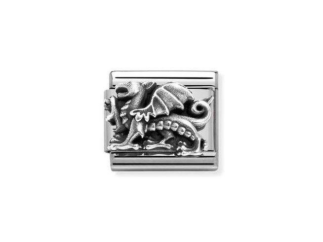 Nomination 330105 43 Classic - Drachen - Sterling Silber & Edelstahl