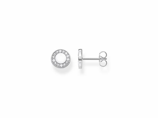 Thomas Sabo H2061-051-14 Ohrstecker - Silber + Zirkonia - weiß -