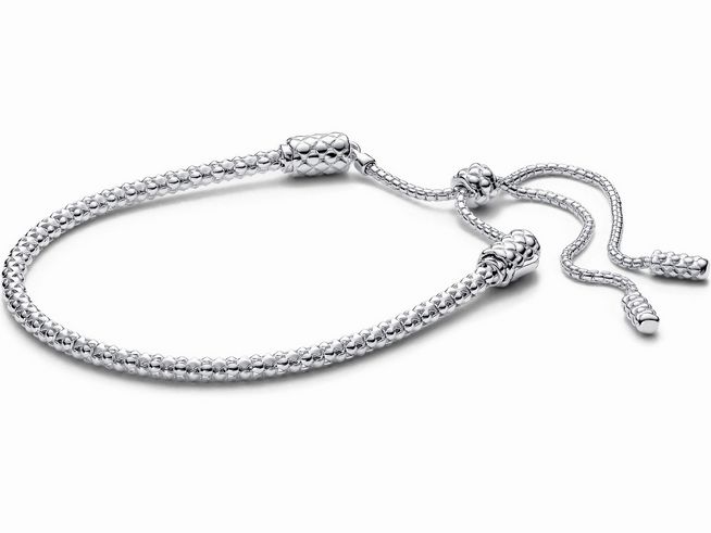 Pandora 593090C00-2 - Schiebeverschluss-Nietenarmband - Sterling Silber