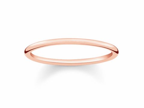 Thomas Sabo TR2123-415-12-48 - Ring - Gr. 48 - Silber vergoldet Roségold