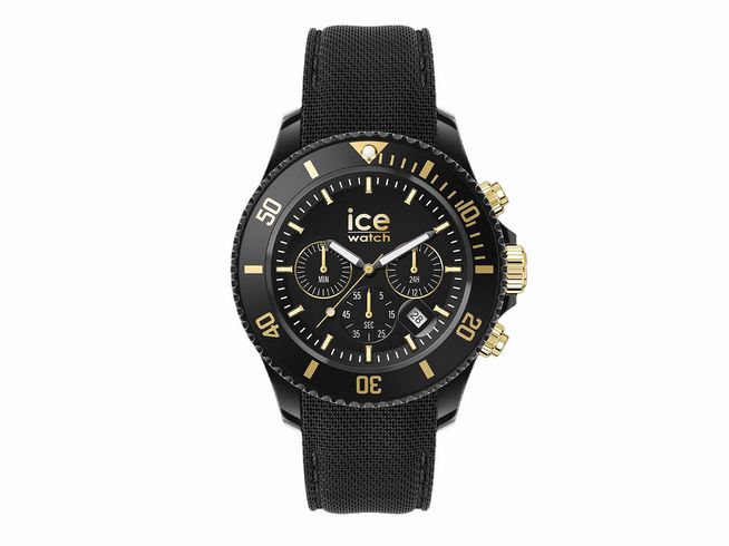 Ice watch 021602 - ICE chrono Black gold - Schwarz - Medium