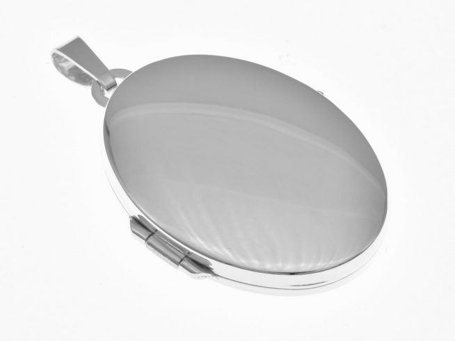 Medaillon - Oval - Sterling Silber - klassisch