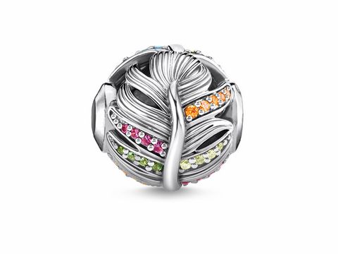 Thomas Sabo Karma Beads K0343-342-7 Bead - Silber - mehrfarbig