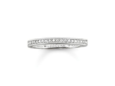 Thomas Sabo - Ring TR1983-051-14-58 Silber + Zirkonia - Gr. 58