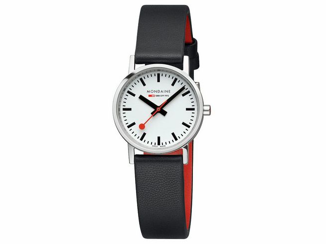 Mondaine Uhr Classic - A658.30323.11SBBV - 30 mm - Ziffernblatt Weiss