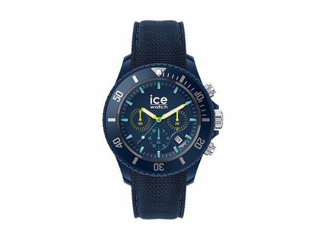 Ice-Watch ICE chrono - Blue lime - Large - 020617