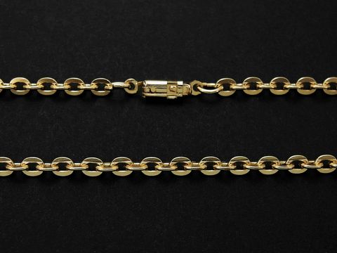 Kette - Anker - 3,8 x 3,8 mm - 71,5 cm - goldfarben