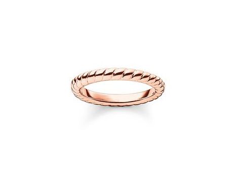 Thomas Sabo - Midi Ring - TR1978-415-12-44 Sterling Silber - verg. Roségold - Gr. 44