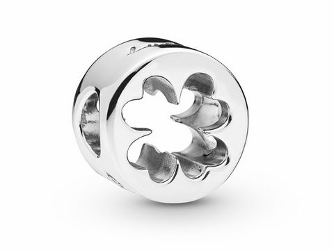 Pandora - 797868 - Clover Cut Out - Kleeblatt Glücksbringer - Charm