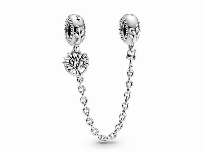 Pandora Sicherheitskettchen - 799293C00-05 - Stammbaum Sterling Silber  - 5 cm